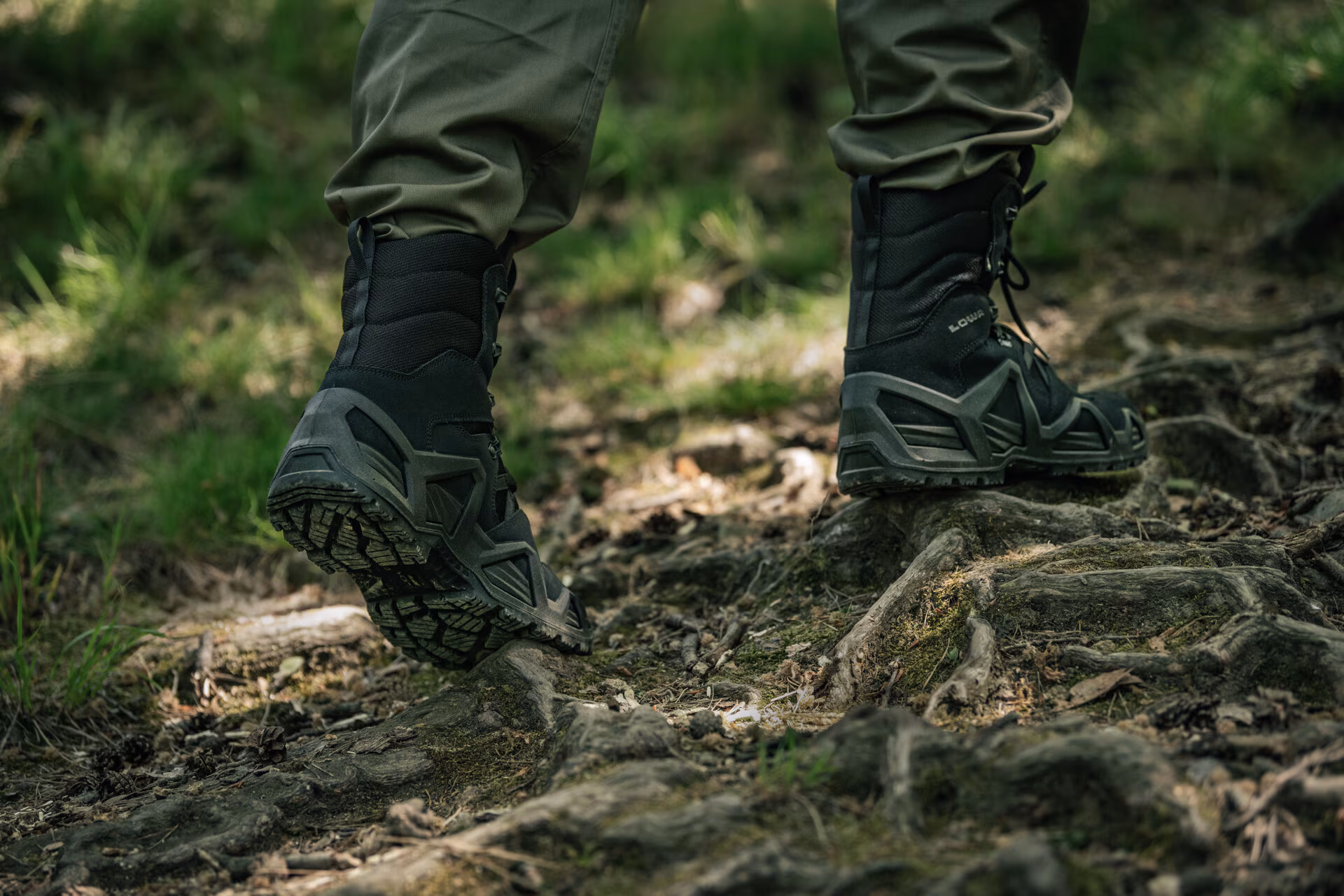 Берці тактичні Lowa Zephyr HI MK2 Gore-Tex® MID TF р. 41,5 Чорний (532414203) - фото 12