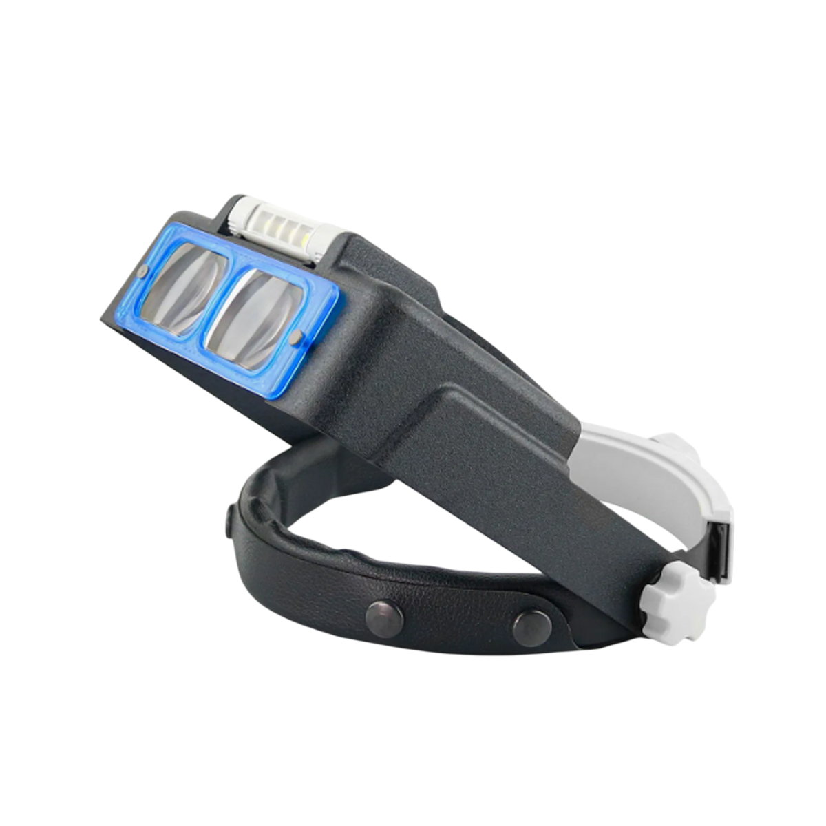 Лупа бинокулярная налобная 81007BC с 4LED и дисплеем 4 линзы 1,5X/2,0X/2,5X/3,5X с разным фокусным расстоянием Black/Blue (160416) - фото 5 Лупа бинокулярная налобная 81007BC с 4LED и дисплеем 4 линзы 1,5X/2,0X/2,5X/3,5X с разным фокусным расстоянием Black/Blue (160416) - фото 5