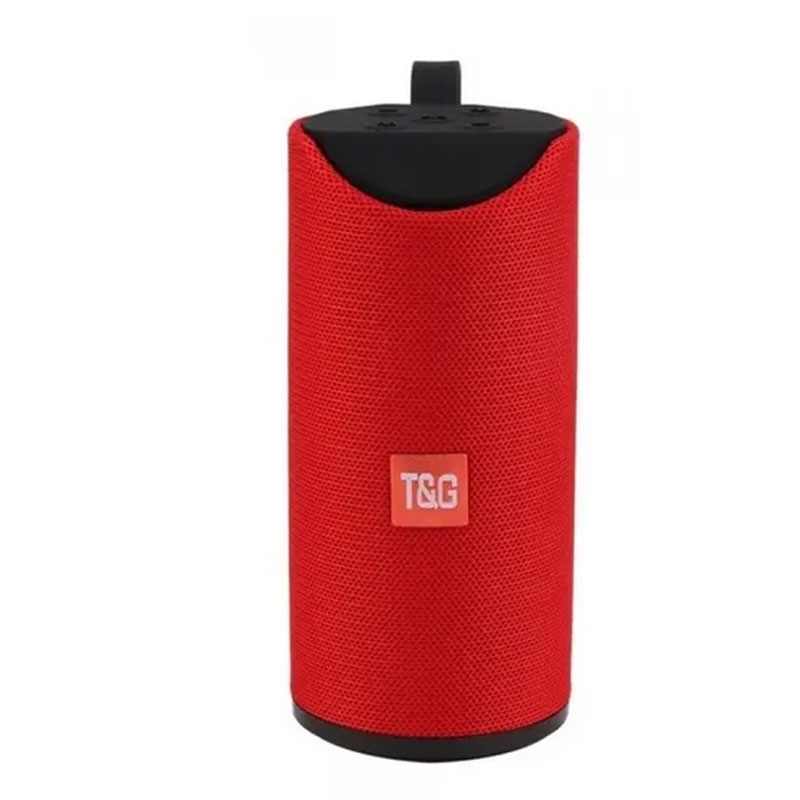 Портативная колонка T&G TG-113 Bluetooth Red (tf7160) Портативная колонка T&G TG-113 Bluetooth Red (tf7160)