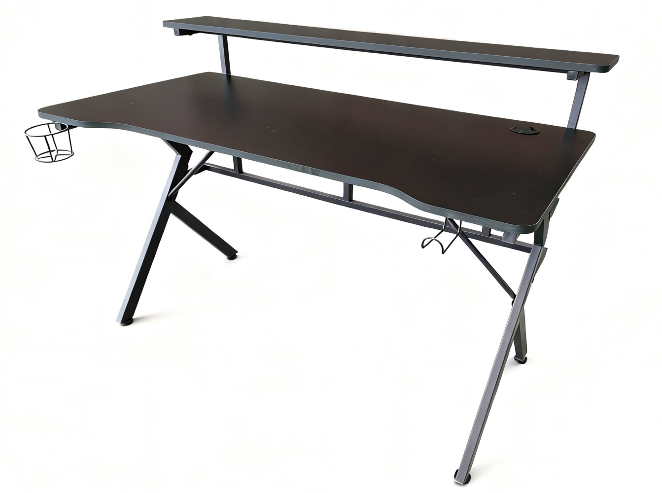 Компьютерный стол Bonro B-06 игровой геймерский 120х60х93 см до 50 кг Черный (147-76-42401083)