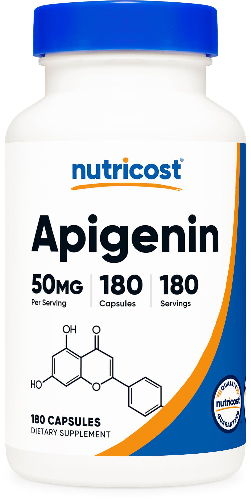 Апигенин Nutricost Apigenin 50 mg 180 capsules