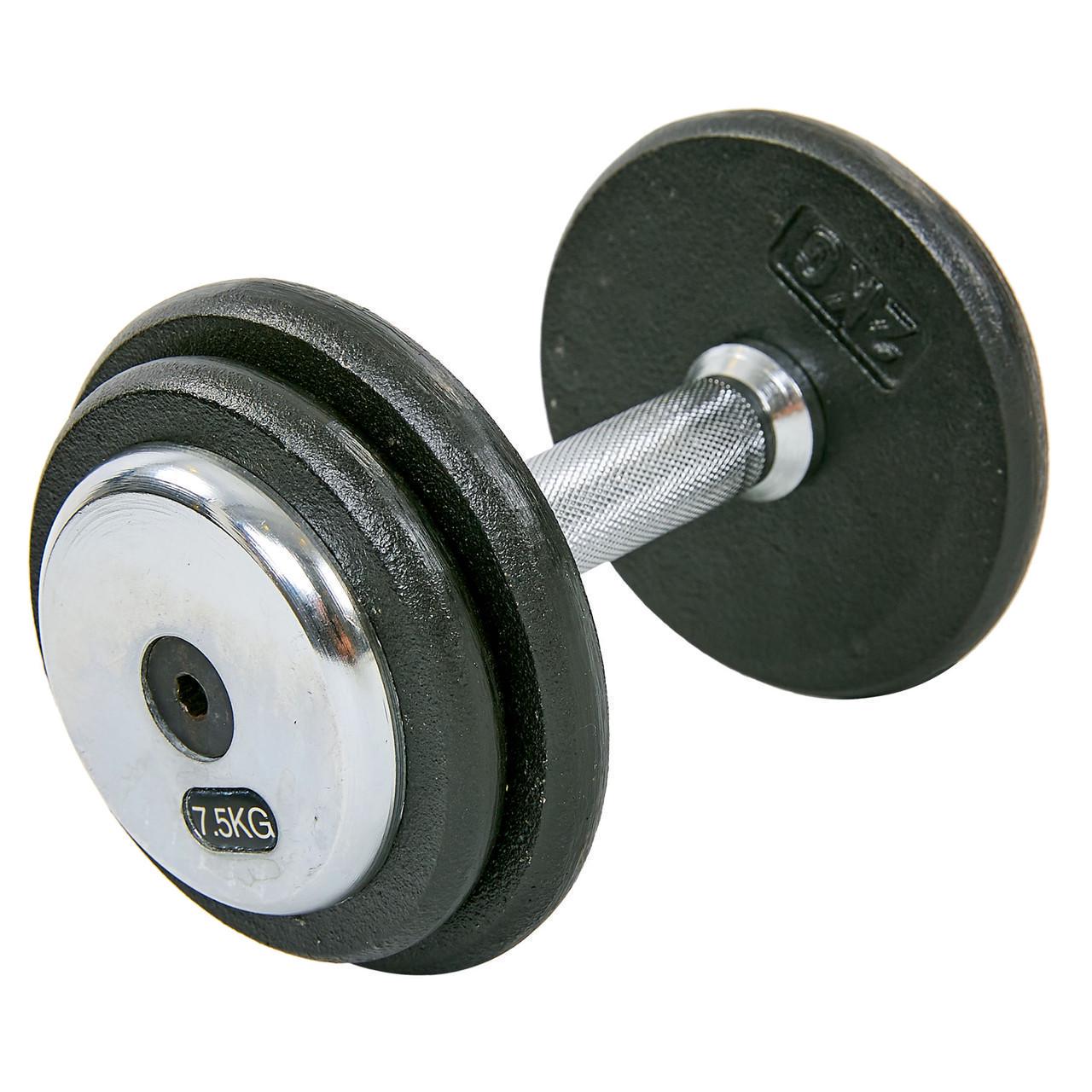 Гантель цільна Record TA-7231-7_5 сталева забарвлена 7,5 кг (2541281713) - фото 1 Гантель цільна Record TA-7231-7_5 сталева забарвлена 7,5 кг (2541281713) - фото 1