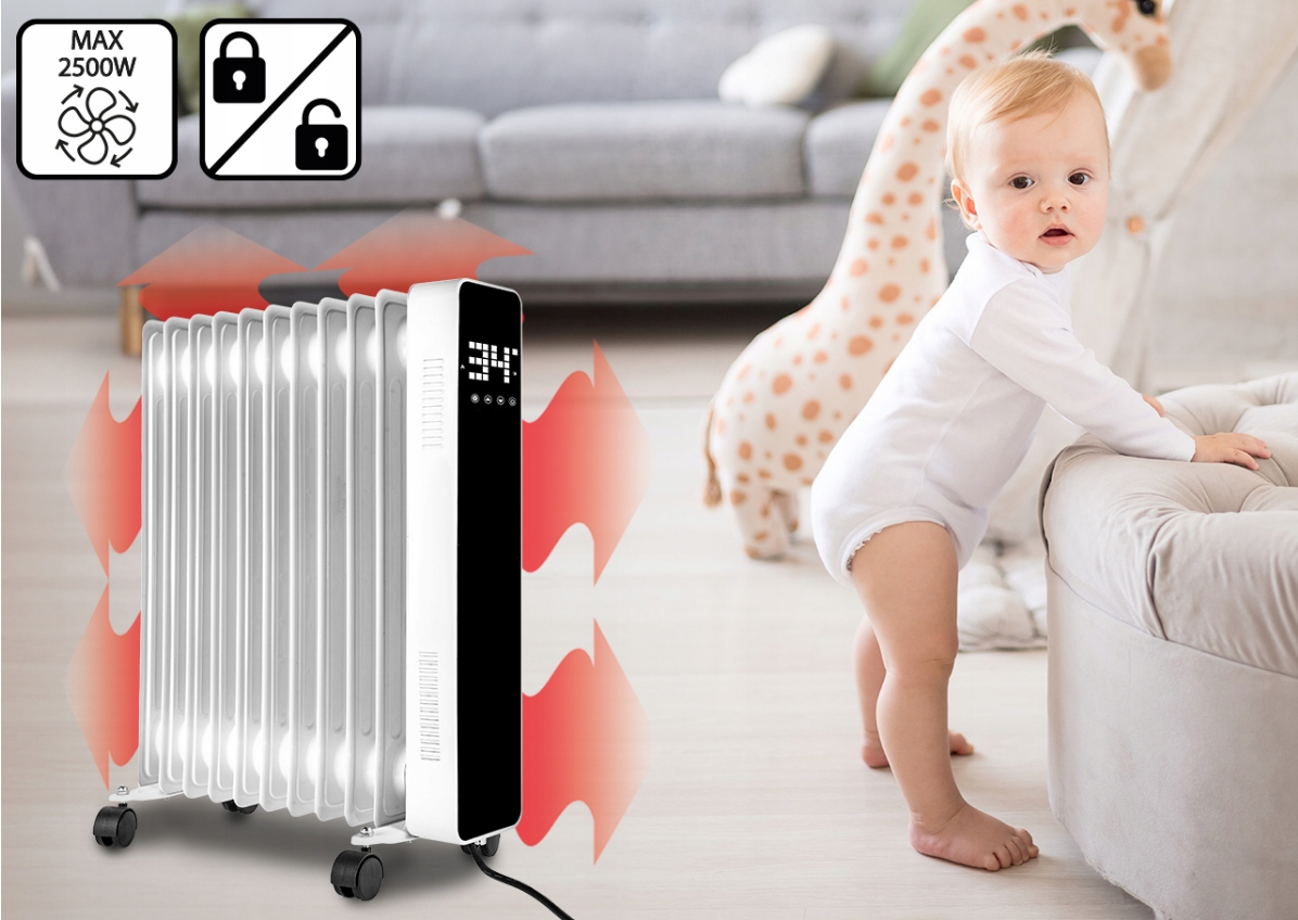 Обігрівач масляний Maltec 2500 Вт - фото 6