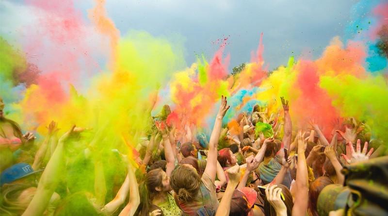 Набор красок Holi Fest 24 пакетов 12 цветов 50 г - фото 4