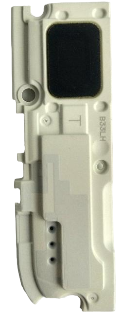 Звуковой динамик Буззер для Samsung N7100 Note 2 в рамке Белый (000046331)