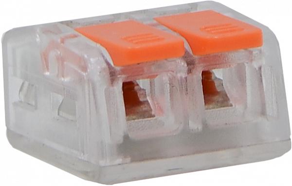 Клемма соединительная АСКО CMK-632 0,2-2,5 мм2 32А 1-1 одинарная 23x15,8x11,6 мм Оранжевый (A0130010134)