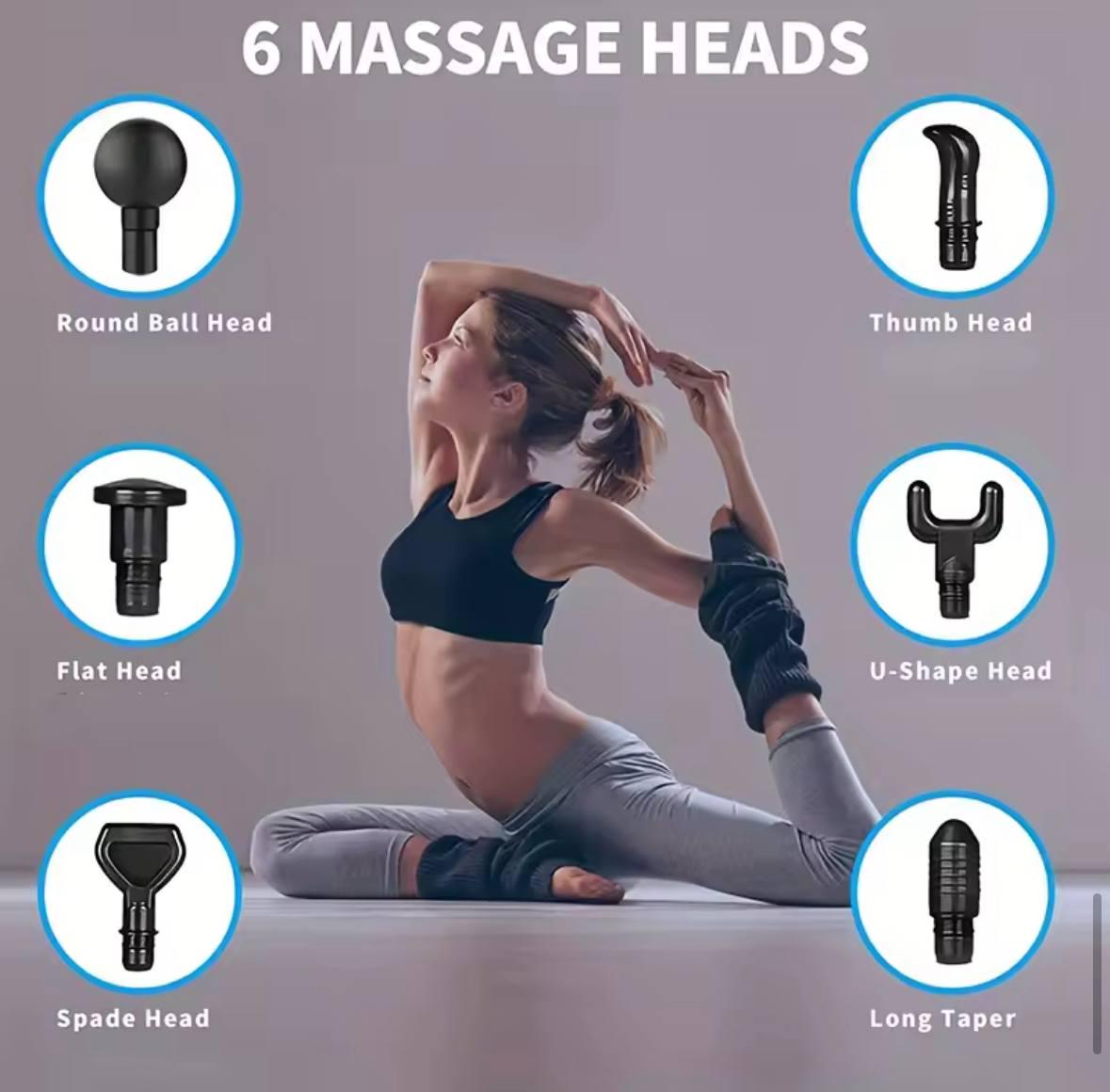 Электромассажер для мышц тела 30 скоростей - фото 6 Электромассажер для мышц тела 30 скоростей - фото 6