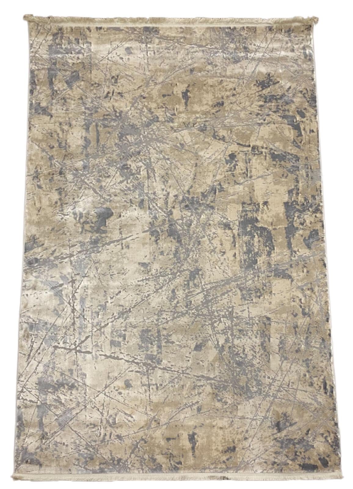 Ковер Saten 2251A 1,5х2,3 м Grey/Beige (5349-28)