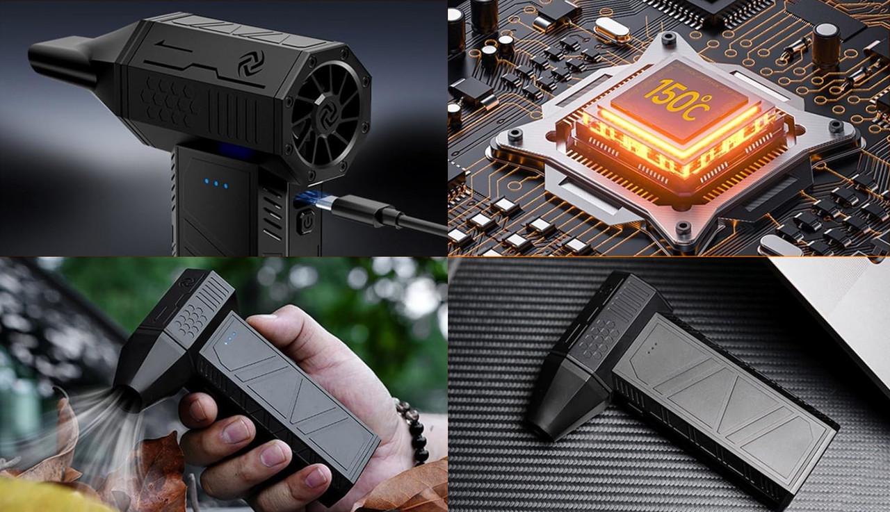 Турбовентилятор AC Prof Air Duster X3 Mini 130000 об/хв 52 м/с (2702556856) - фото 4 Турбовентилятор AC Prof Air Duster X3 Mini 130000 об/хв 52 м/с (2702556856) - фото 4