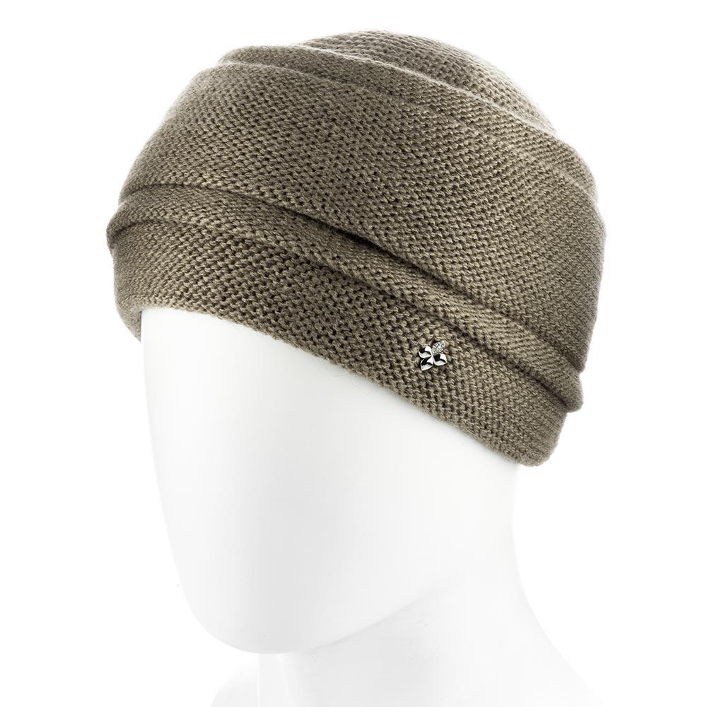 Шапка женская шерстяная Zolly ZH256 р. 57-58 Капучино