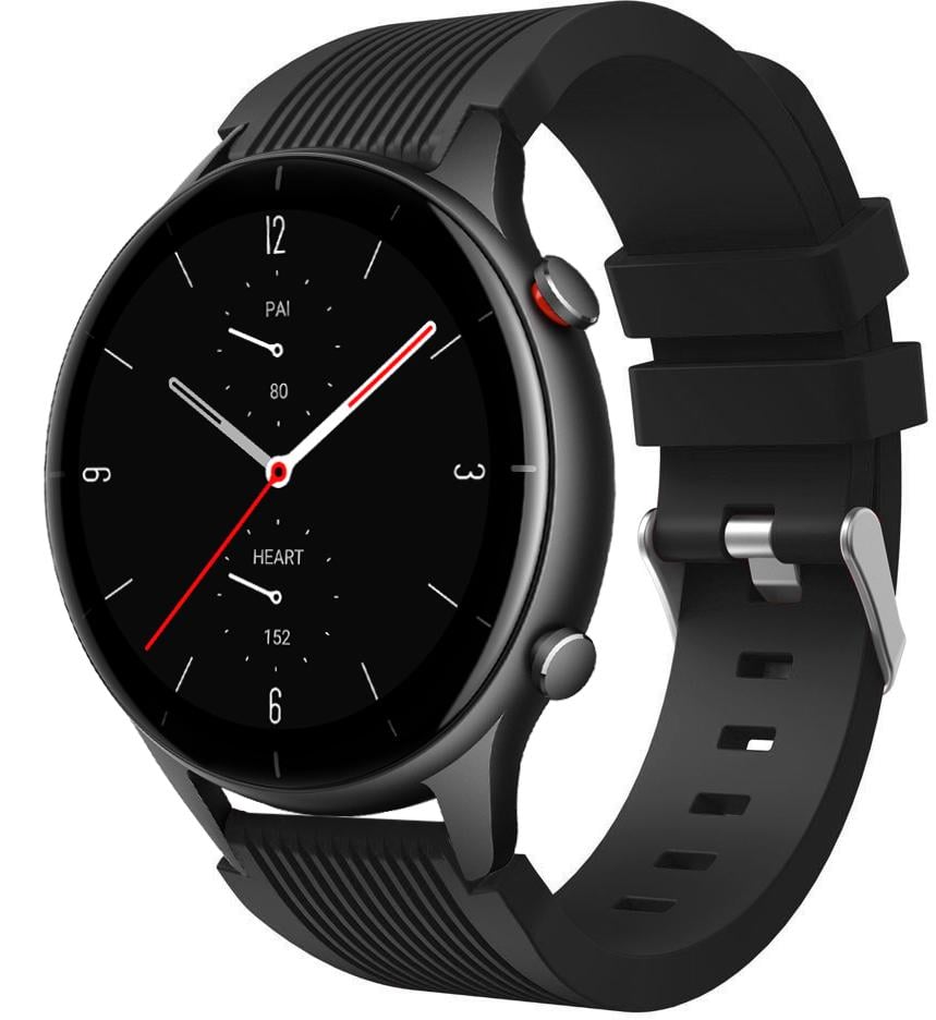 Ремешок Line для Amazfit GTR 2 Black (23056-2B) - фото 1 Ремешок Line для Amazfit GTR 2 Black (23056-2B) - фото 1