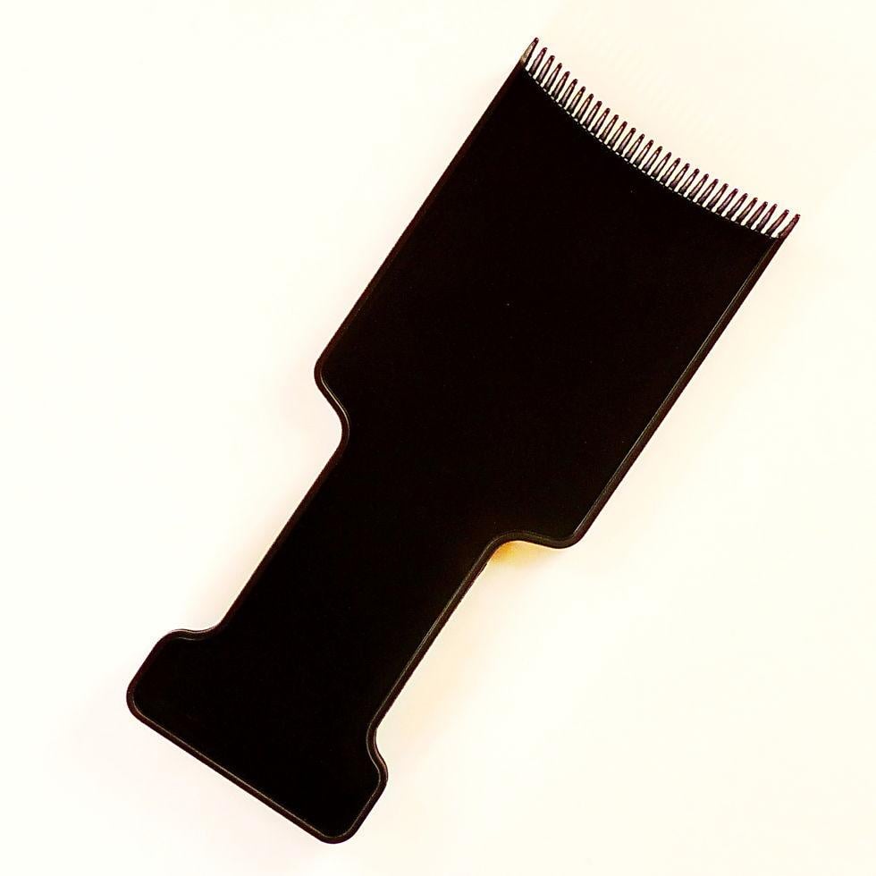 Лопатка для окрашивания волос ДенІС professional с зубцами 100 мм Черный (1453070597)