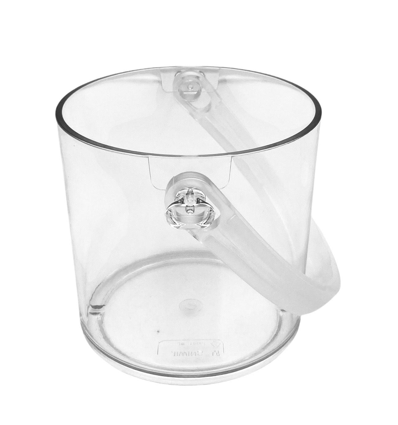 Ведро для льда One Chef из поликарбоната прозрачное с ручкой 1 л (29493389) - фото 2