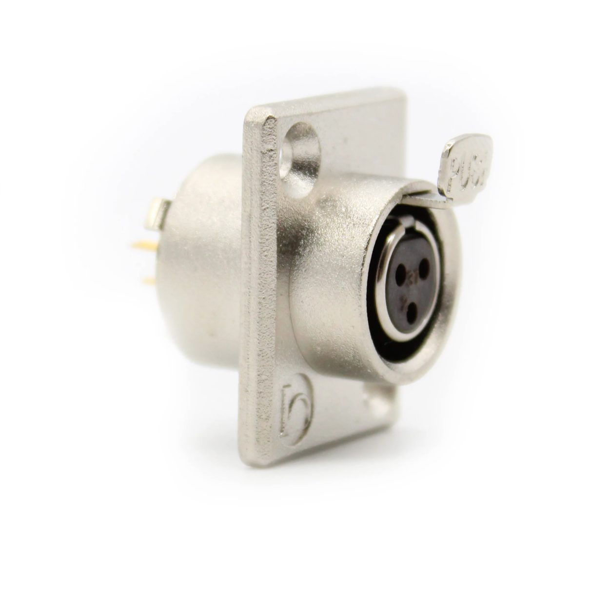 Панельний роз'єм Moco mini XLR SA107-3P 3 контакти з фланцем на 2 отвори для аудіо та світлового обладнання 1 шт. (000049385_1) - фото 10 Панельний роз'єм Moco mini XLR SA107-3P 3 контакти з фланцем на 2 отвори для аудіо та світлового обладнання 1 шт. (000049385_1) - фото 10