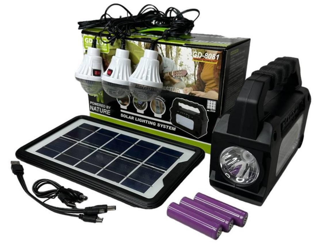 Портативна система GDPLUS GD-8081 з повербанком 4600 мАг FM MP3 Bluetooth (1990735961) - фото 6