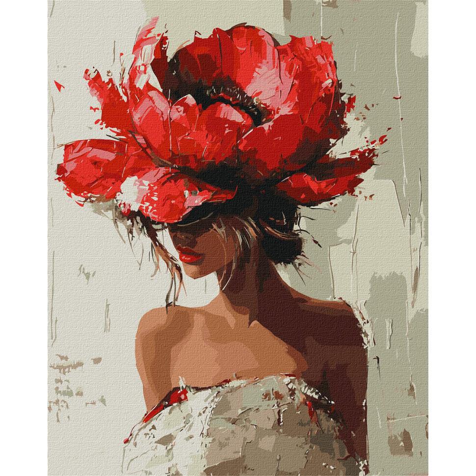 Картина по номерам Ideyka Изысканный бутон 40x50 см (KHO8439)