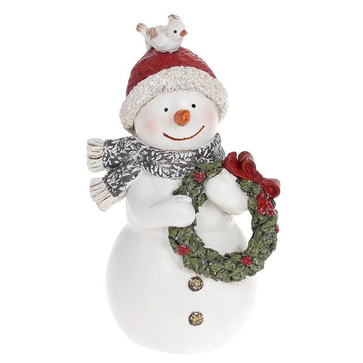 Декоративная статуэтка BonaDi Снеговик (218-253)