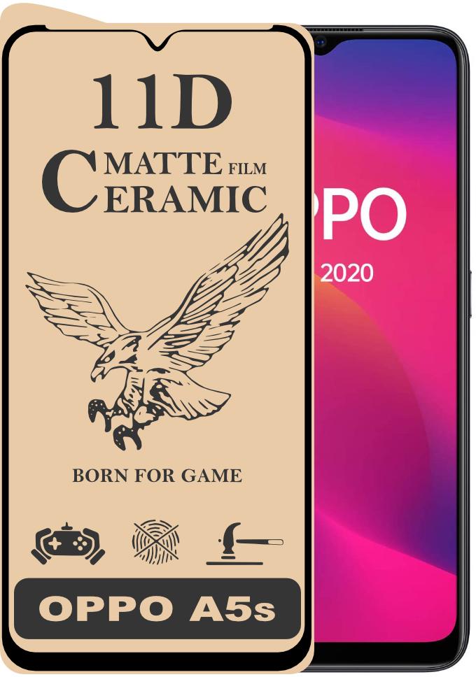 Защитная пленка керамическая Ceramic OPPO A5s матовая (16842)