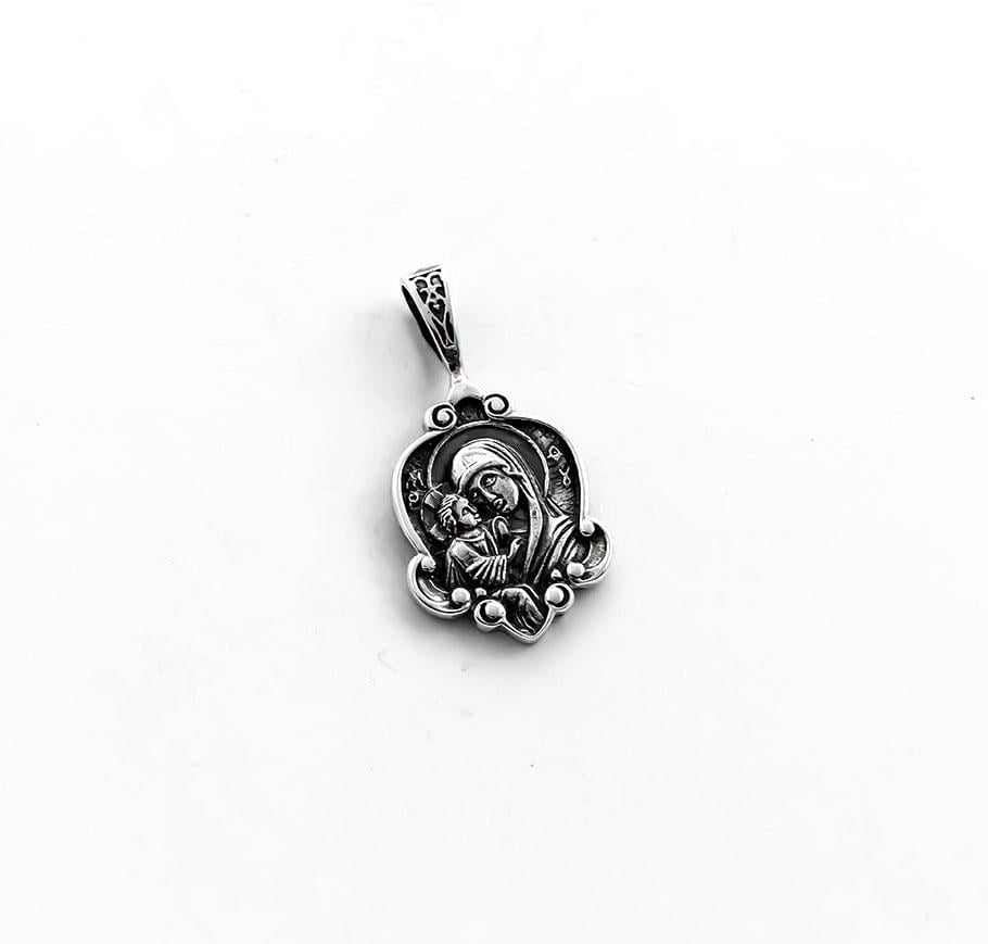 Кулон Иконка Матерь Божья Maxi Silver 7557 (87557)
