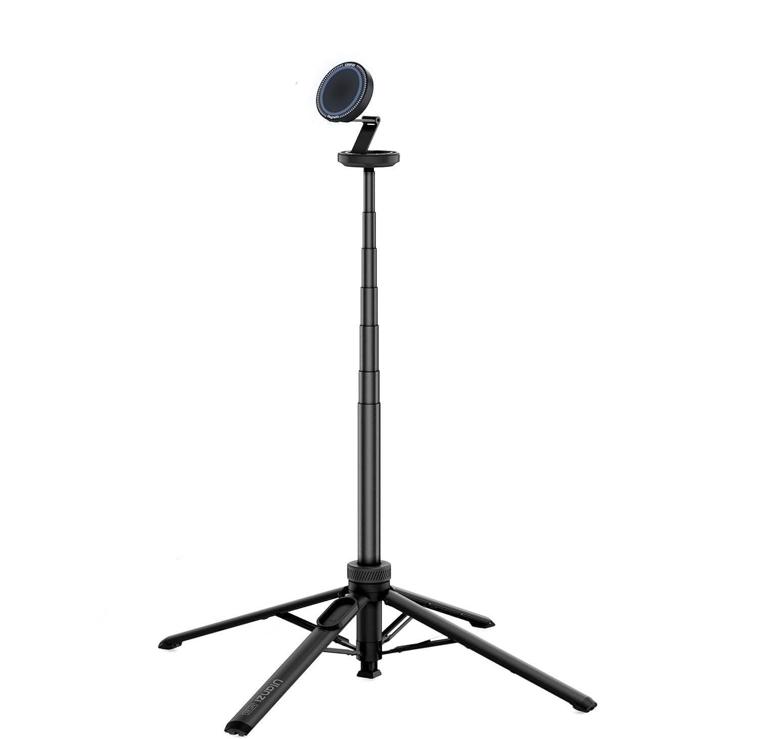 Штатив-держатель для селфи Ulanzi MT-85 MagSafe магнитный с пультом д/у Black (MT-85) Штатив-держатель для селфи Ulanzi MT-85 MagSafe магнитный с пультом д/у Black (MT-85)