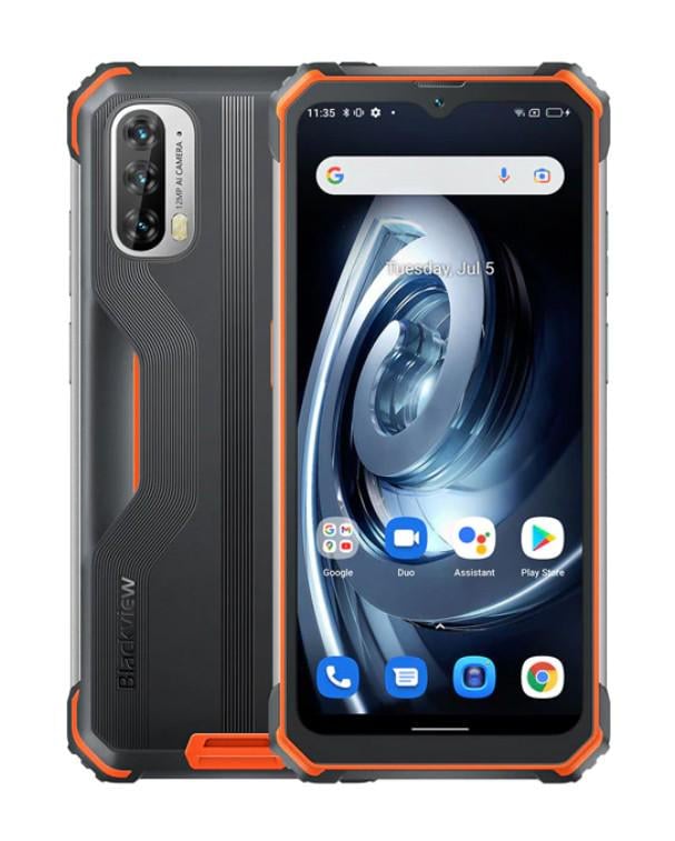 Смартфон Blackview BV7100 6/128 GB Black/Orange (11163710) Смартфон Blackview BV7100 6/128 GB Black/Orange (11163710)