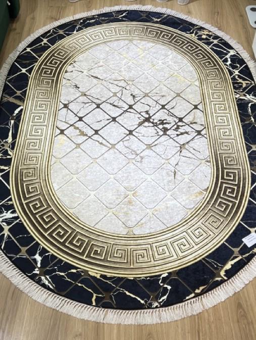 Килим безворсовий Gold Kilim на силіконовій основі з мікровелюру 160x230 см (1006-06)