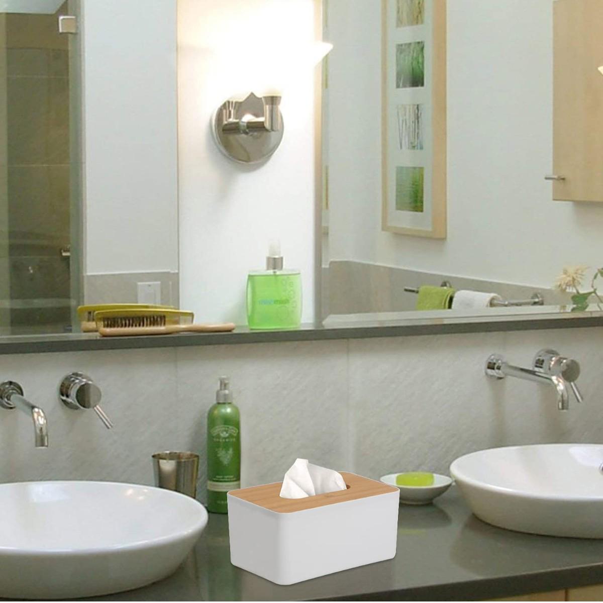 Диспенсер для серветок Tissue Box 21х12,5х9,5 см (R99071) - фото 7 Диспенсер для серветок Tissue Box 21х12,5х9,5 см (R99071) - фото 7