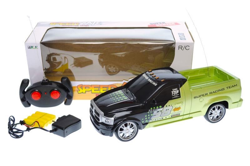 Джип на радіокеруванні A-Toys Dodge Ram 15x38x15 см Салатовий/Чорний (3699-051)