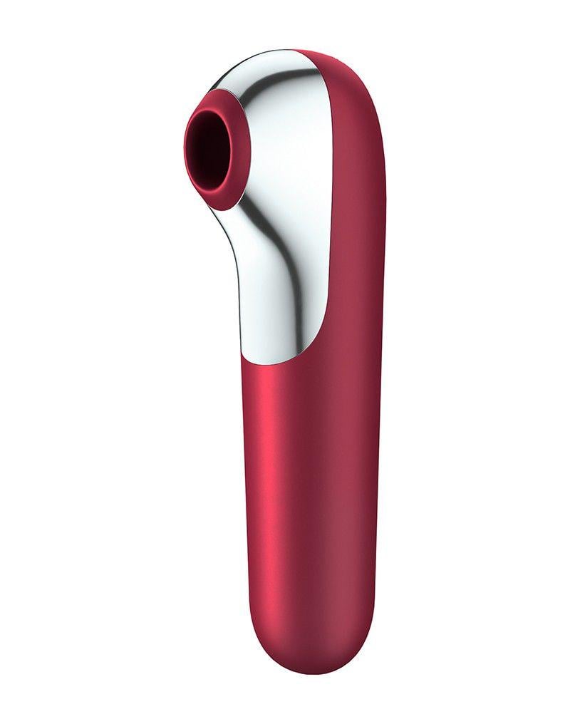 Вибратор смарт и вакуумный стимулятор 2в1 Satisfyer Dual Love Розовый (SO4104)
