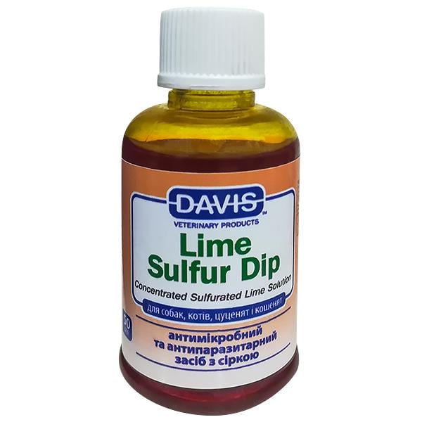 Средство антимикробное и антипаразитарное для собак и котов концентрат Davis Lime Sulfur Dip (LSDR50)