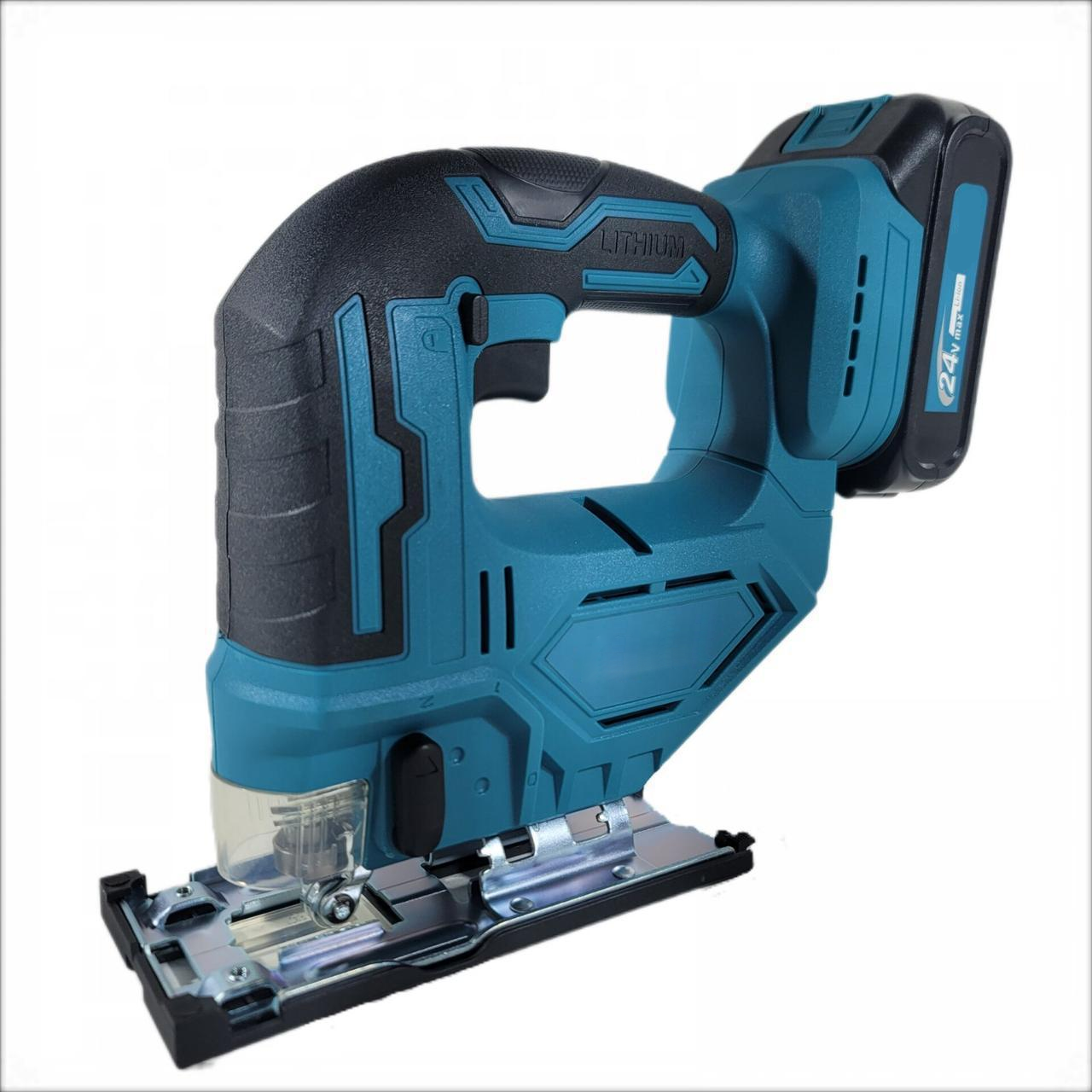 Электролобзик аккумуляторный беспроводной 2 акб 24V/2. 0 Ah (9503) - фото 8