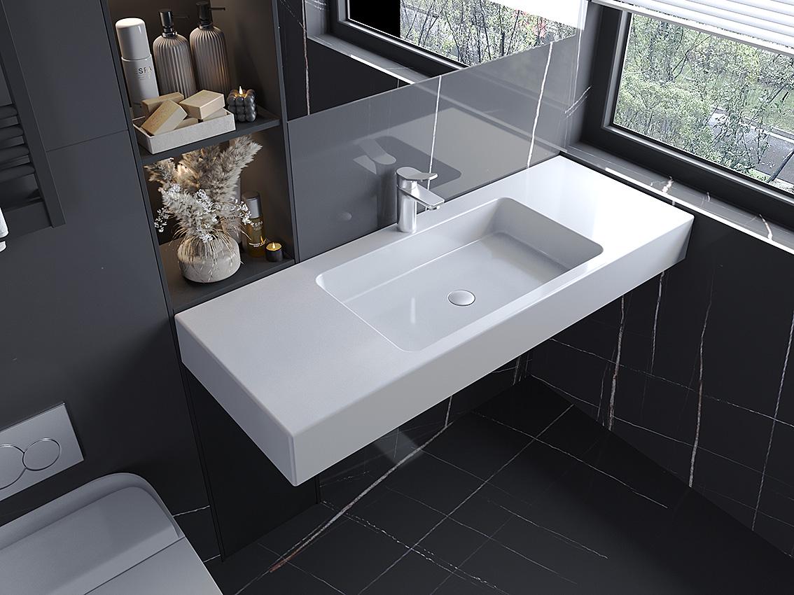 Умивальник підвісний Luxor Akord 120 White