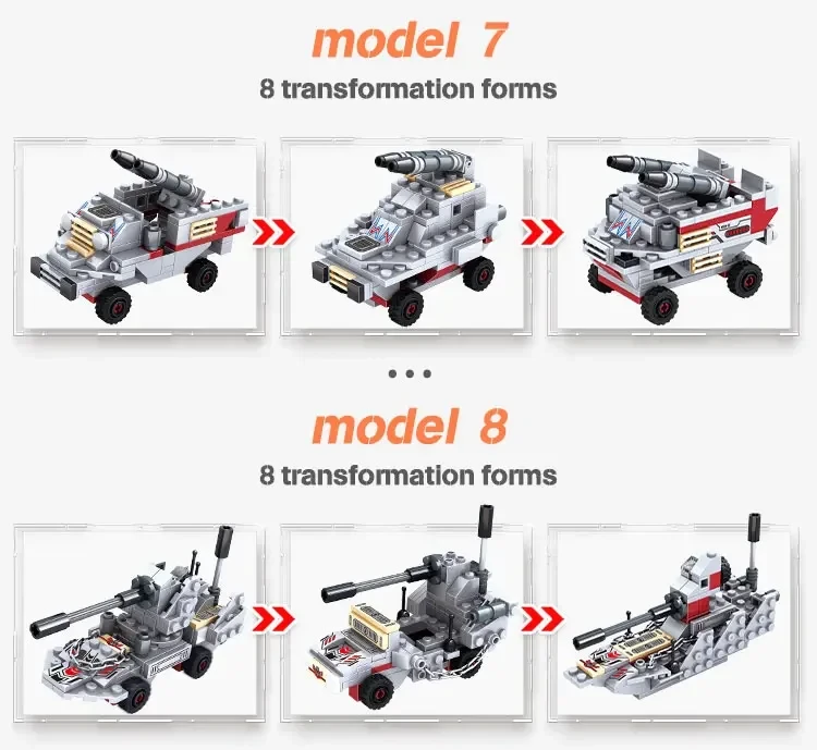Конструктор військовий корабель 1068 деталей 3 фігурки (29599822) - фото 6 Конструктор військовий корабель 1068 деталей 3 фігурки (29599822) - фото 6