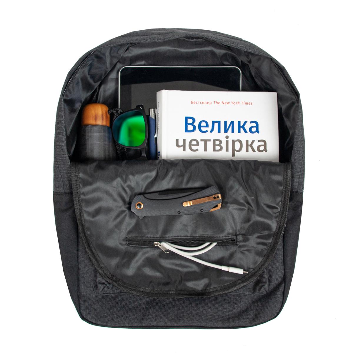 Городской рюкзак JCB BP63 Black - фото 8 Городской рюкзак JCB BP63 Black - фото 8