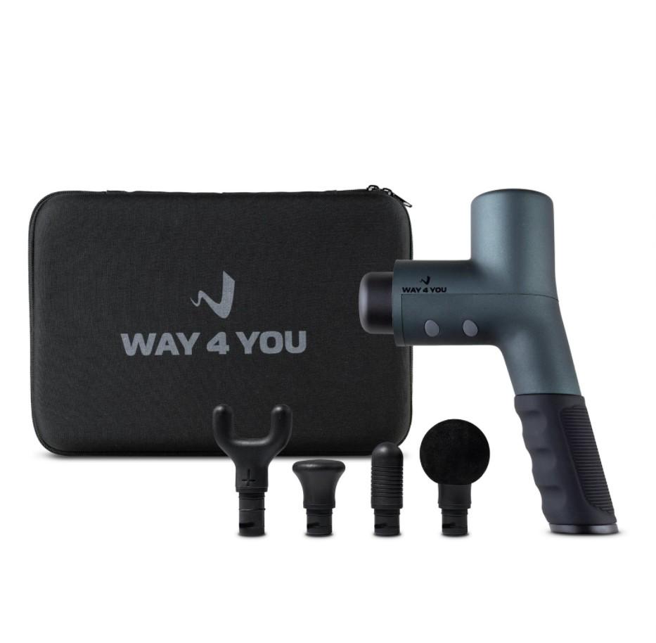Массажный пистолет Way4you Elite Massager Gun