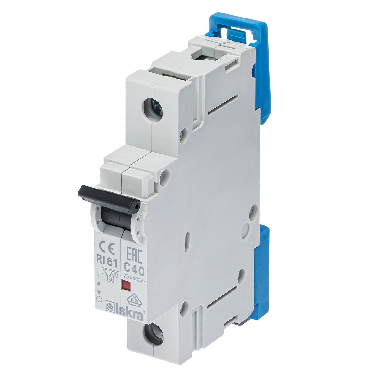 Модульный выключатель ISKRA RI61C40A автоматический (786100060000)