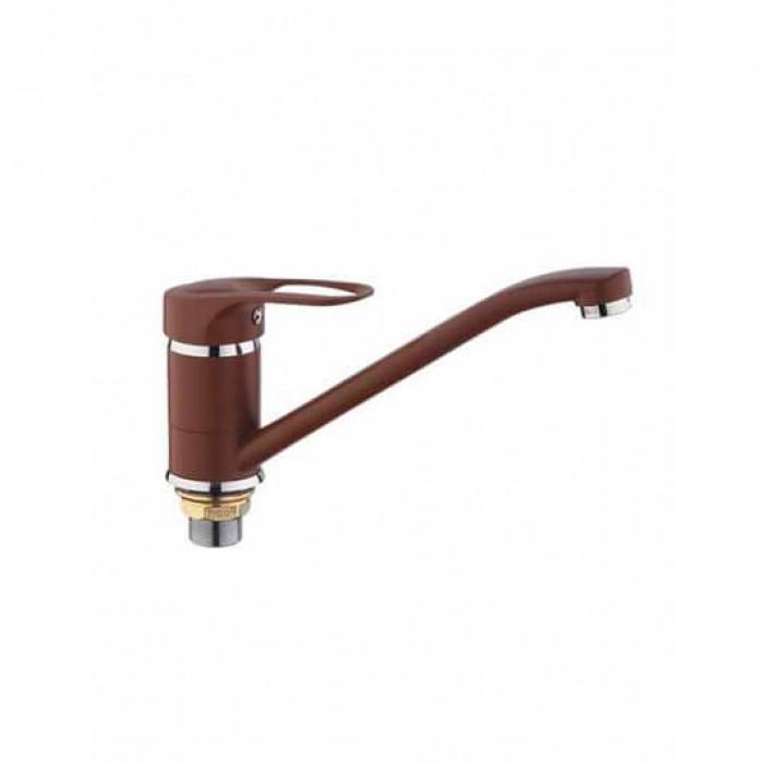 Змішувач для кухні Frap F4928-14 1036111 одноважільний Коричневий (102179) Змішувач для кухні Frap F4928-14 1036111 одноважільний Коричневий (102179)