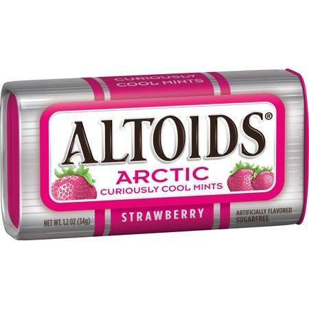 Льодяники Altoids Arctic Mints Strawberry Sugar Free 34 г (1116793718)