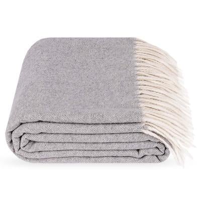 Плед Поло 140х200 см Серый