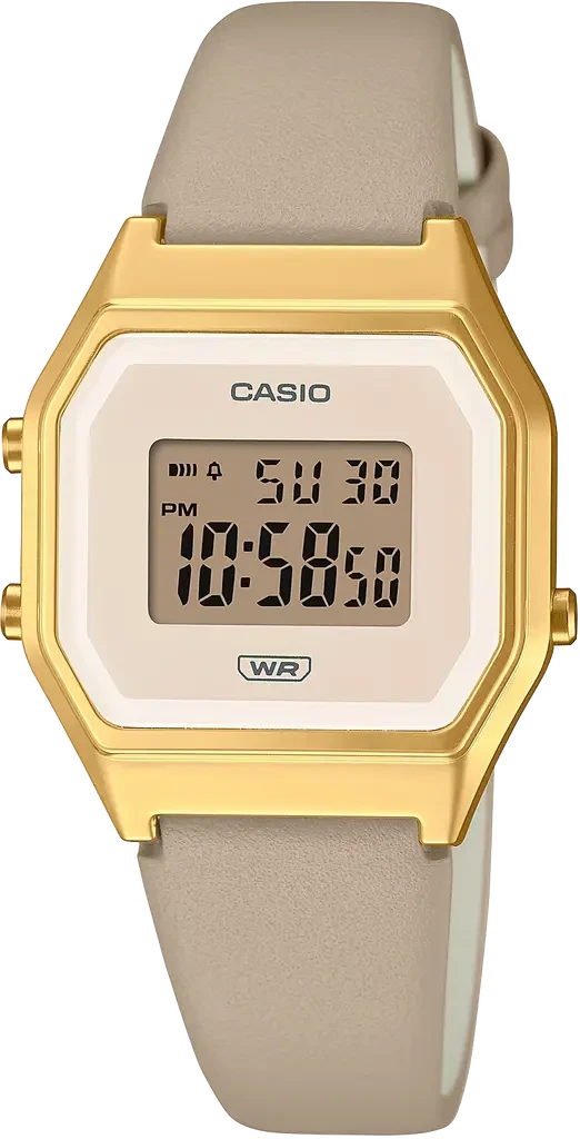 Наручные часы женские Casio LA680WEGL-5EF Lady Vintage с подсветкой Наручные часы женские Casio LA680WEGL-5EF Lady Vintage с подсветкой