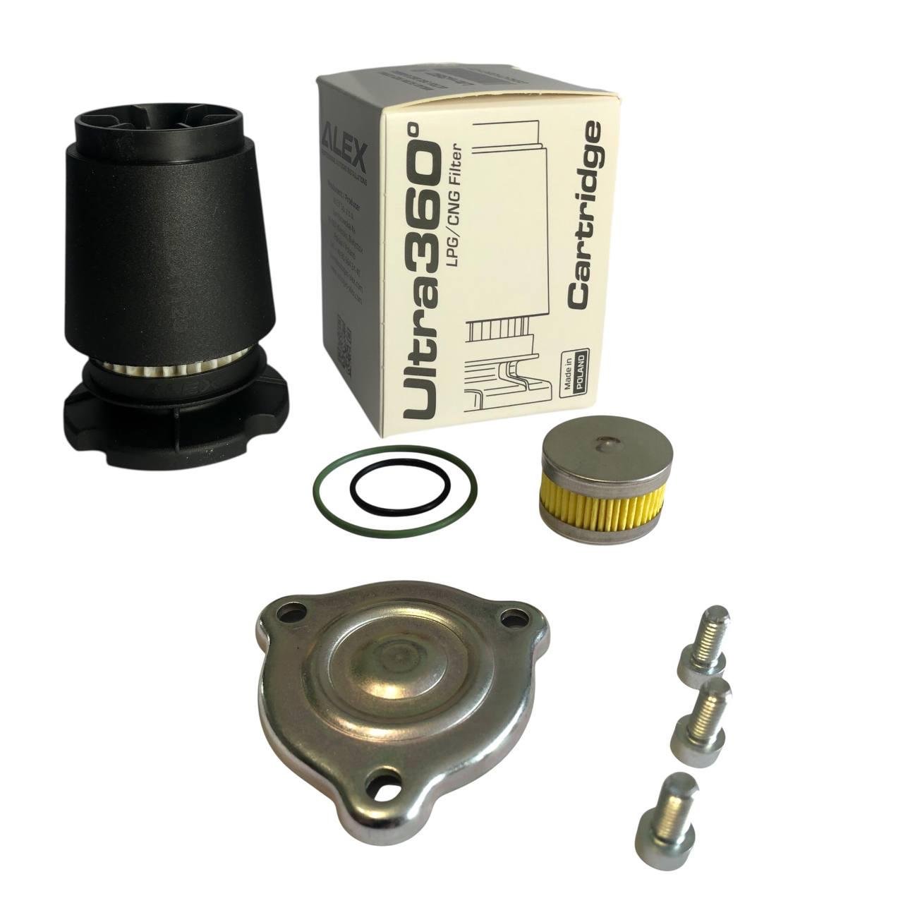 Вкладиш у фільтр ALEX ULTRA 360 фільтр у редуктор з 2 гумками кришка фільтра редуктора TOMASETTO з болтами (2627357704) - фото 2 Вкладиш у фільтр ALEX ULTRA 360 фільтр у редуктор з 2 гумками кришка фільтра редуктора TOMASETTO з болтами (2627357704) - фото 2