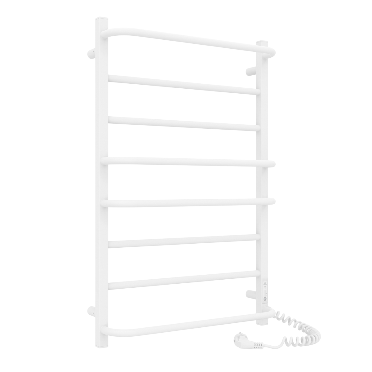 Полотенцесушитель электрический Laris Комфорт ЧФ8 R вертикальный 800х500 мм Белый (AKV-77700095)