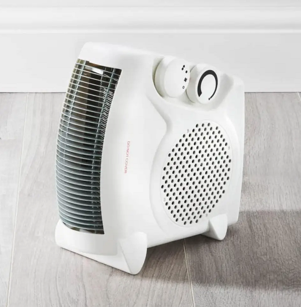 Тепловентилятор JL NIVA FH06 2,0 кВт 2000 Вт Черный удобный бытовой