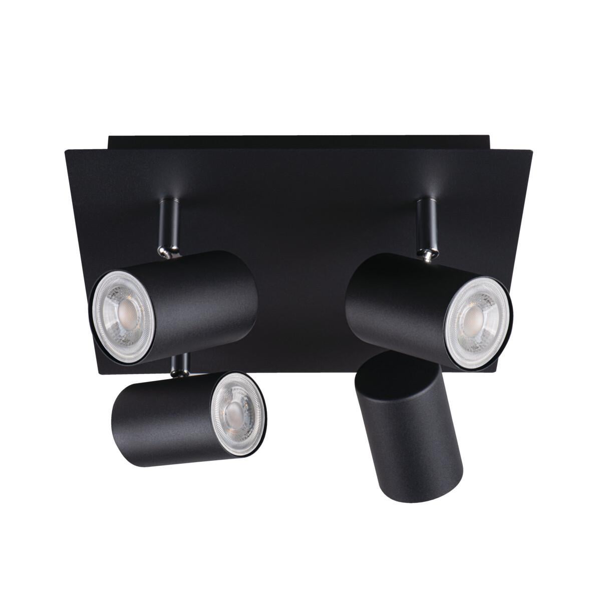 Светильник Kanlux EVALO EL-4O B-SR 4хGU10 IP20 Черный (Kan_35697)
