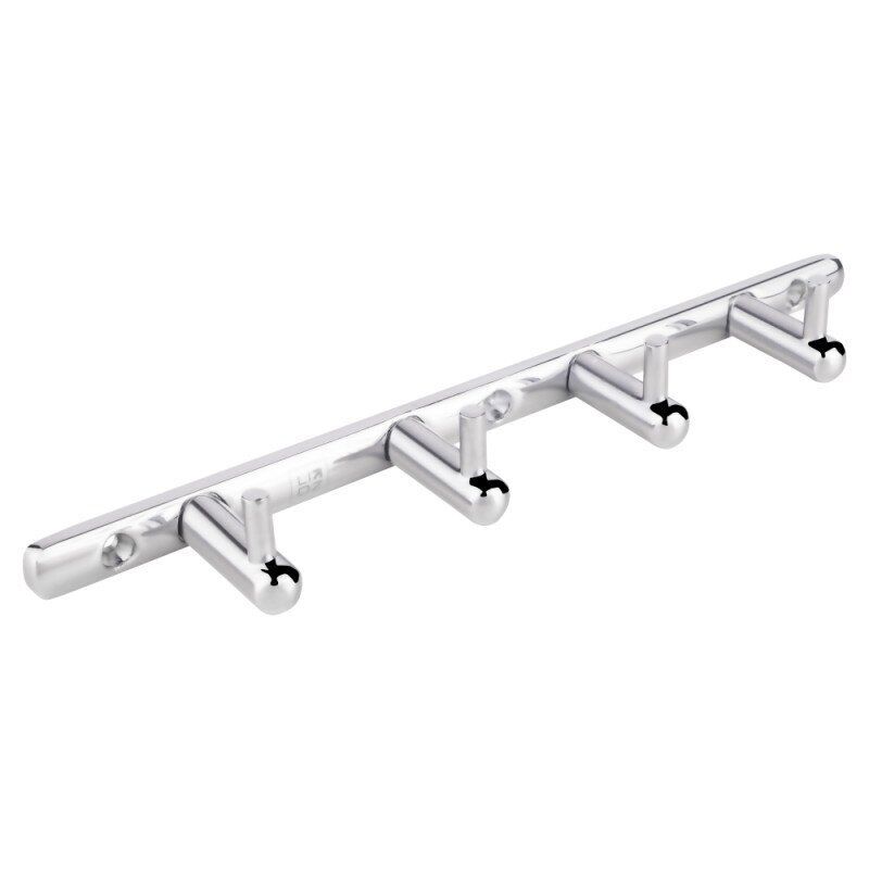 Тримач для рушників Lidz 124 LIDZCRM1240804 4 крючки Хром (75958)