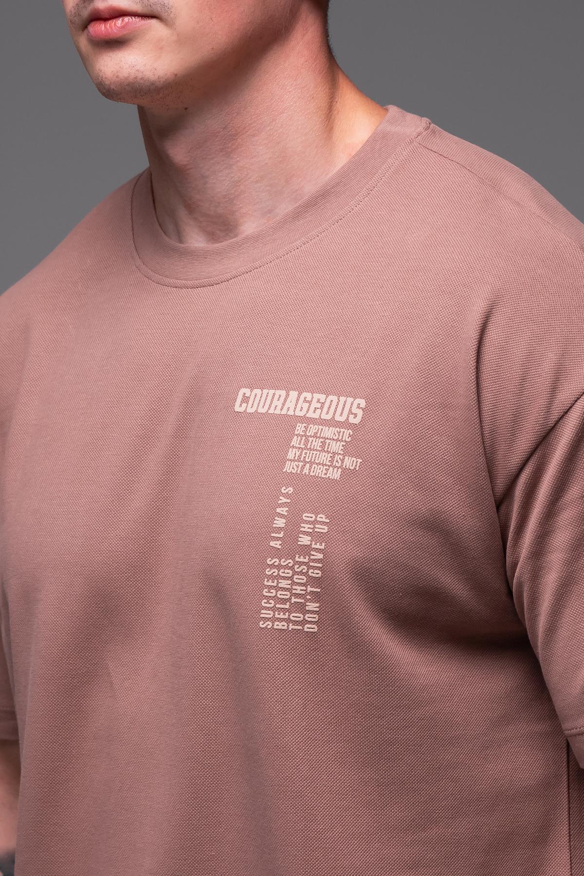 Прогулочный костюм мужской Must Believe оверсайз XL Кофейный (2385/2/3) - фото 8