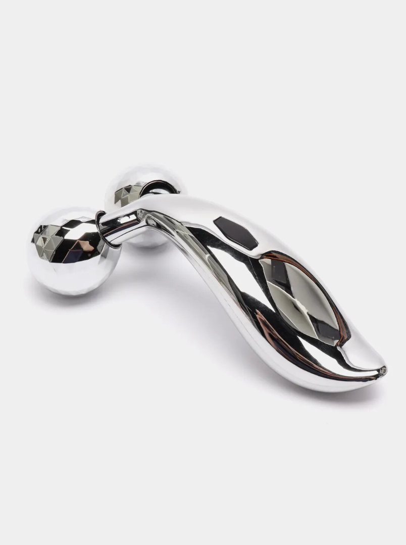 Массажер роликовый 3D XC206 ручной для лица и тела (UMASS-09) - фото 3 Массажер роликовый 3D XC206 ручной для лица и тела (UMASS-09) - фото 3