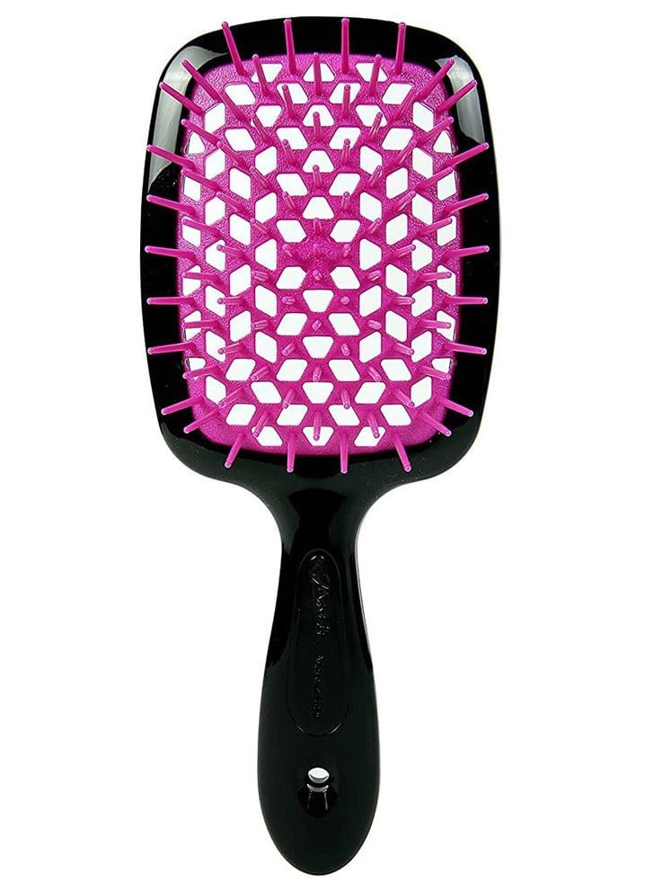 Щітка для волосся JANEKE Superbrush small 17,5х7 см Чорний з фуксією