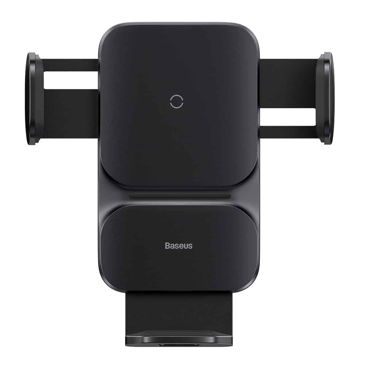 Держатель для телефонов в машину с БЗП BASEUS Wisdom Auto Alignment 15W Black (19449)