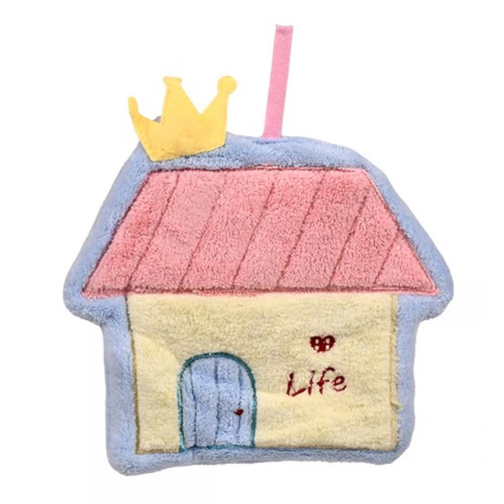 Полотенце для рук Stenson House 22х19 см Синий/Бежевый/Розовый (R37180)